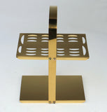Stainless Steel PVD Gold Plated Cutlery Set 28 Pcs With Stand - Versace Design