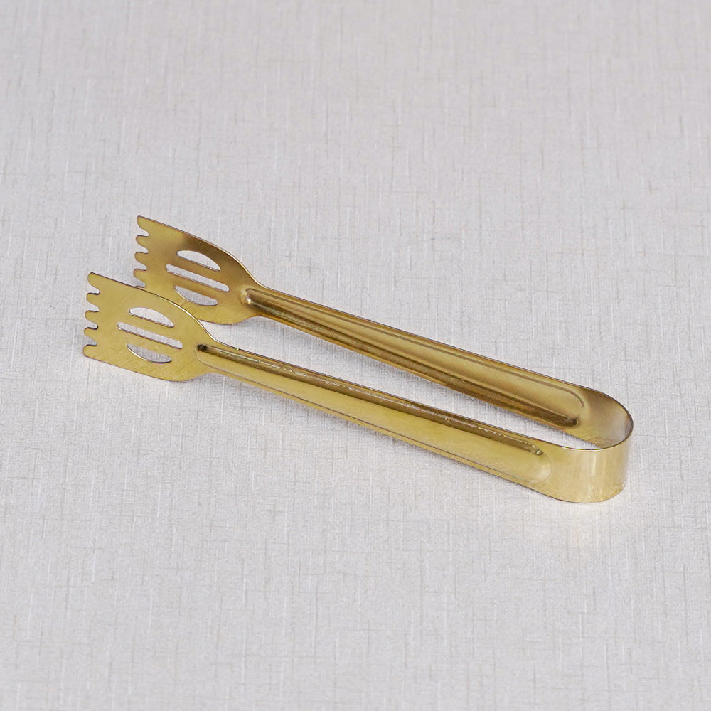 Small Serving Tongs-Golden PVD Coated