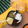 4 Partition Spices Storage Box